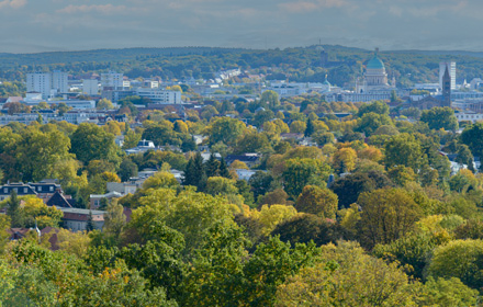 Blick auf die Stadt Potsdam