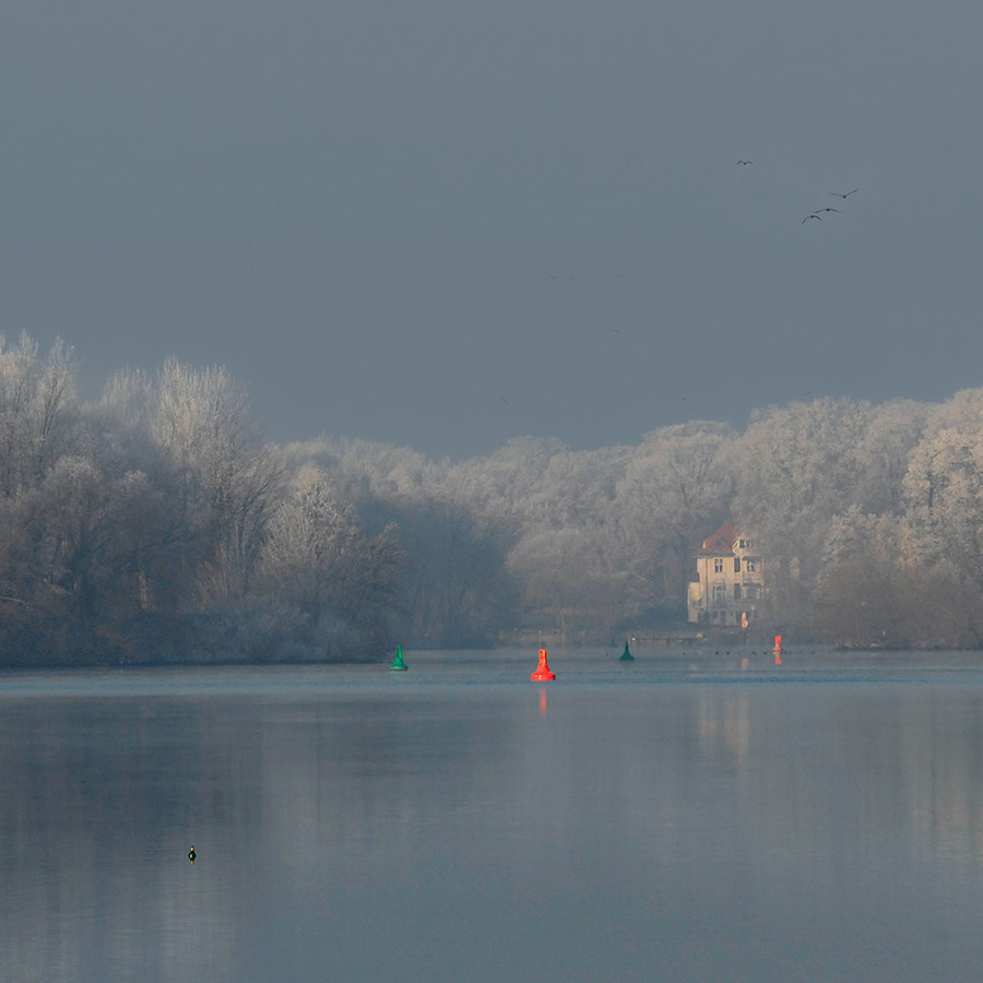 Griebnitzsee im Winter