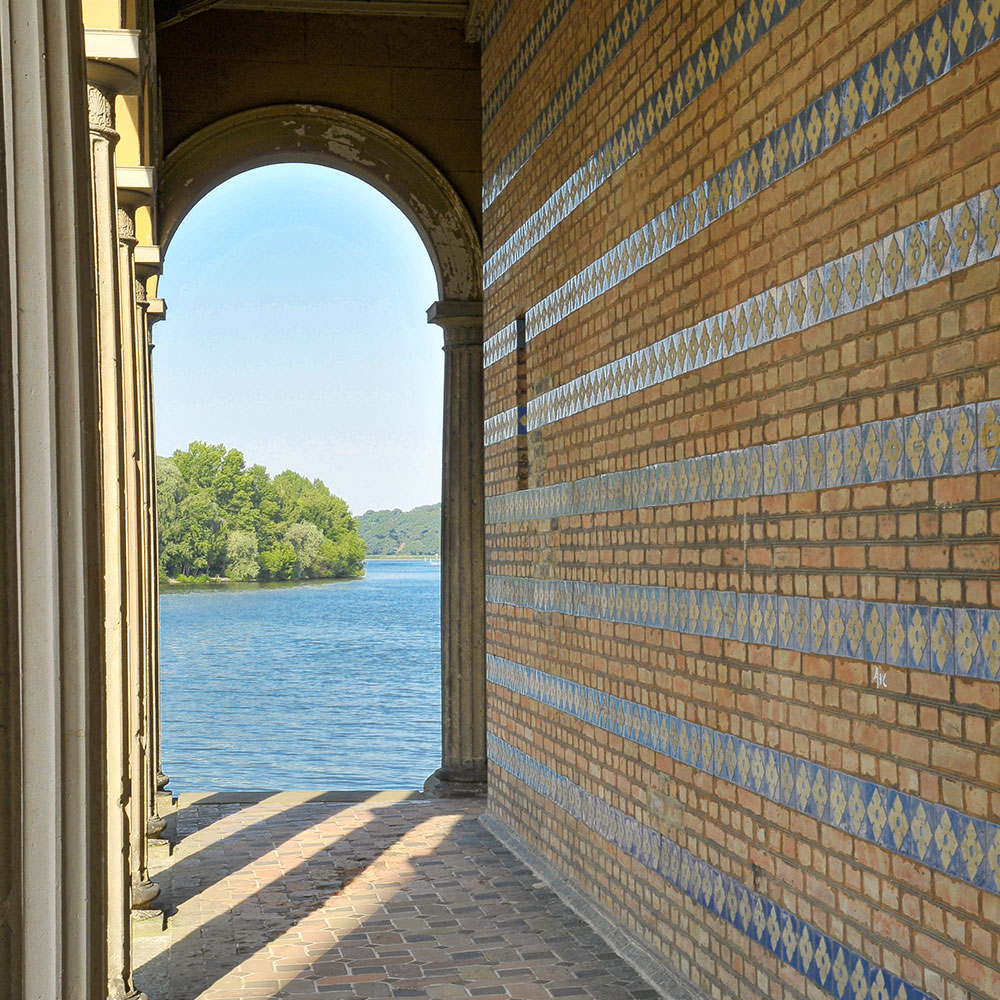 Arkade der Sacrower Heilandskirche