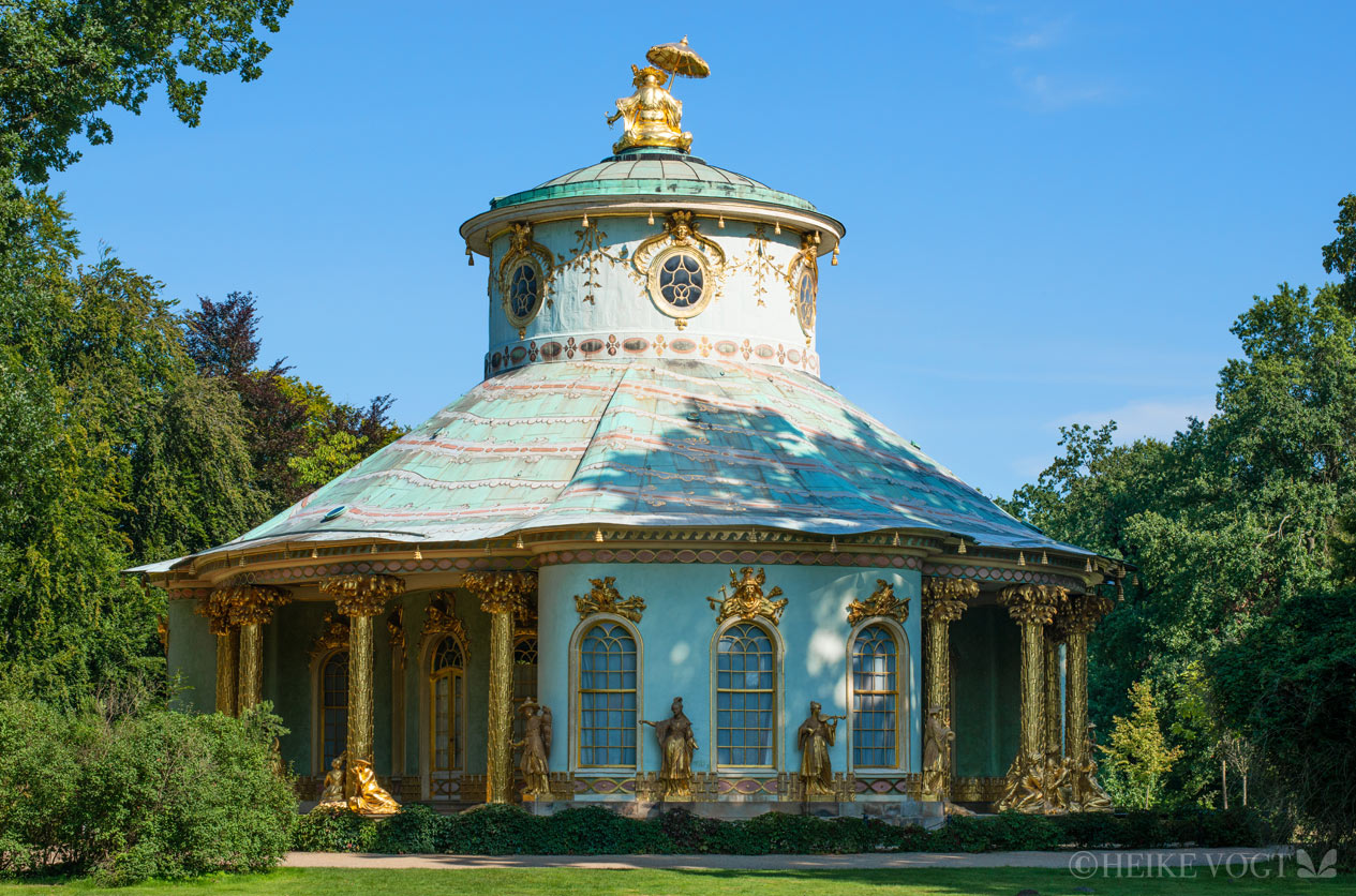 Das chinesische Teehaus im Park Sanssouci