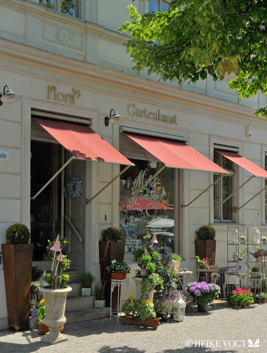 Blumengeschäft in der Potsdamer Altstadt